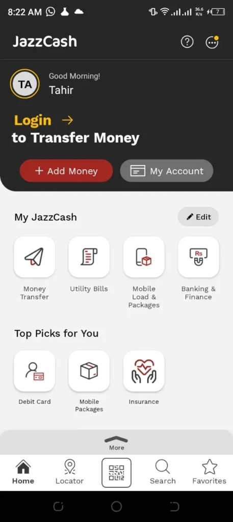 FESCO bill online payment via Jazzcash