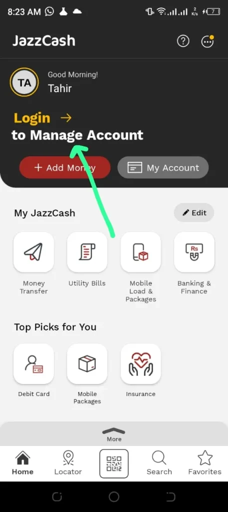 FESCO bill online payment via Jazzcash